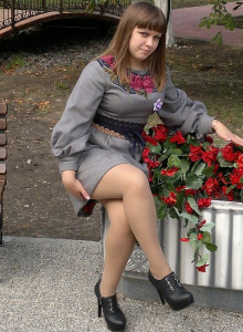 Collection of girls in pantyhose