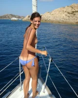 Two teen gf's in see-through bikini