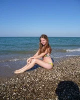 Two teen gf's in see-through bikini