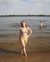 Two teen gf's in see-through bikini