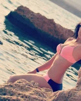 Two teen gf's in see-through bikini