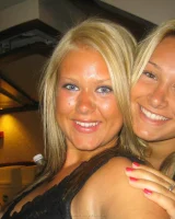 Lizzie and her bikini girlfriends going crazy and topless